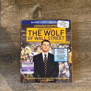 The Wolf of Wall Street Blu-ray + DVD + Digital HD